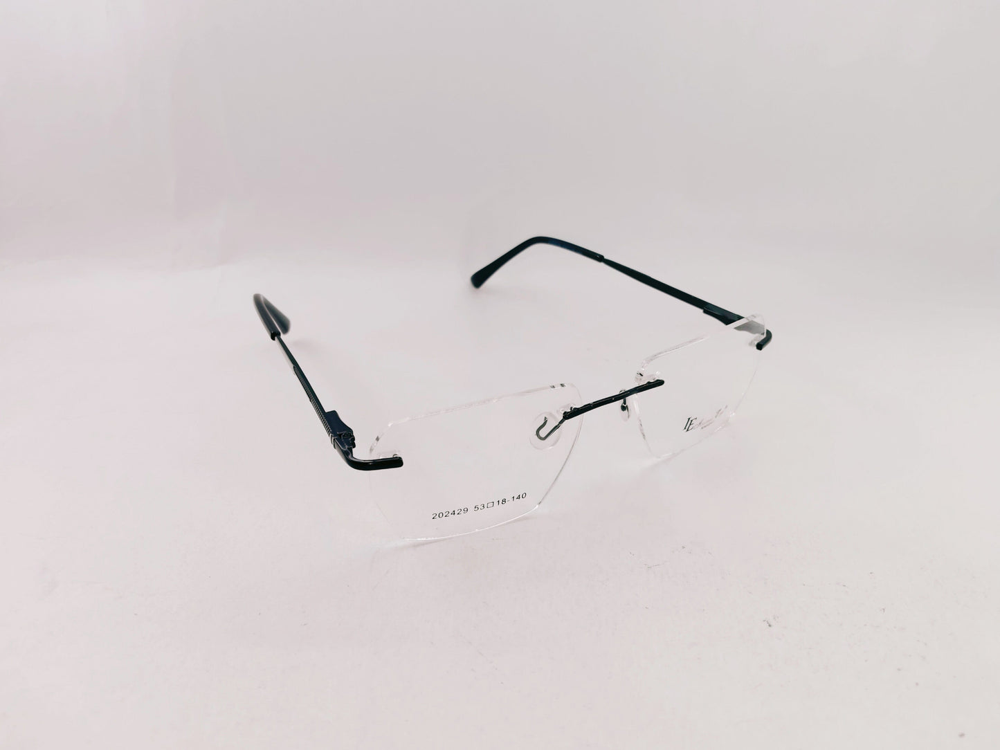iDom Eyeglasses Rimless Rectangle Specs For Men 472178