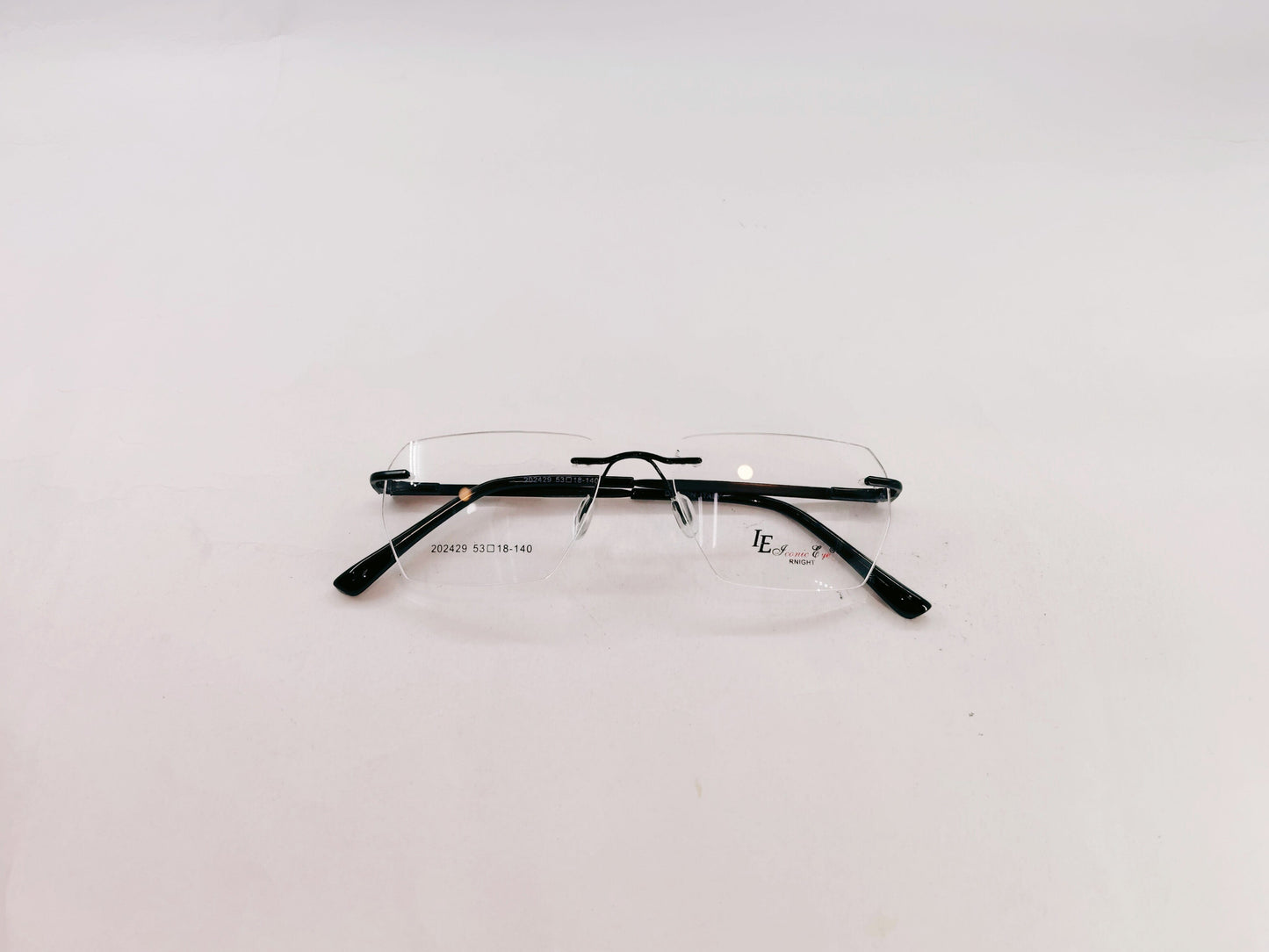 iDom Eyeglasses Rimless Rectangle Specs For Men 472178