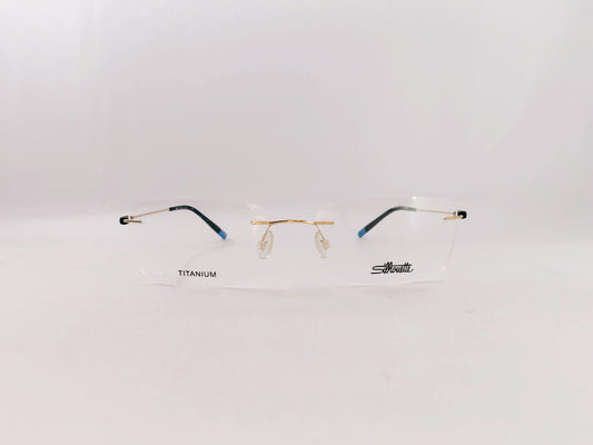iDom Eyeglasses Rimless Rectangle Specs For Men 5500AV