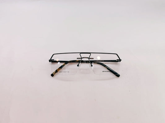 iDom Eyeglasses Rimless Rectangle Specs For Men 572653