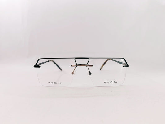 iDom Eyeglasses Rimless Rectangle Specs For Men 572653