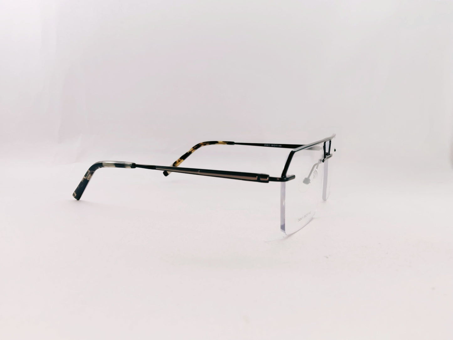 iDom Eyeglasses Rimless Rectangle Specs For Men 572653