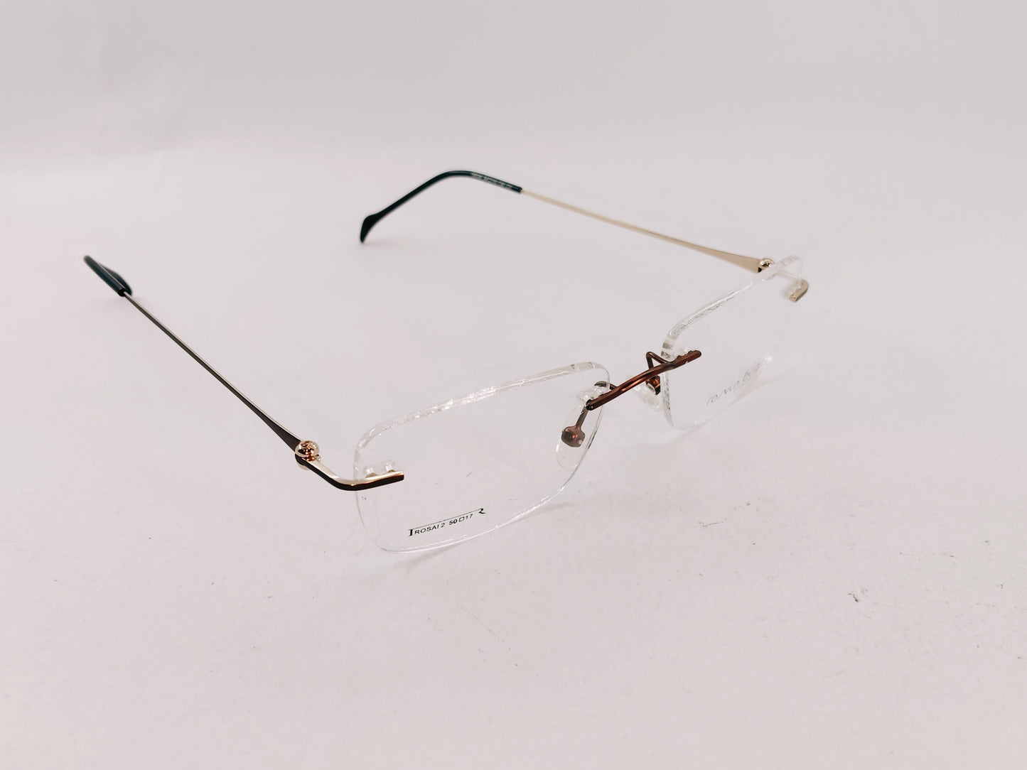 iDom Eyeglasses Rimless Rectangle Specs For Men 790293