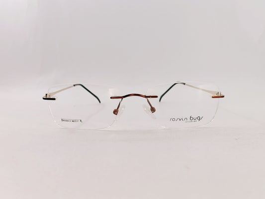 iDom Eyeglasses Rimless Rectangle Specs For Men 790293