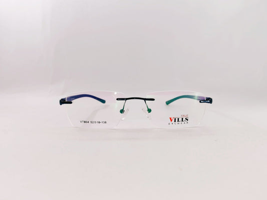 iDom Eyeglasses Rimless Rectangle Specs For Men 874286
