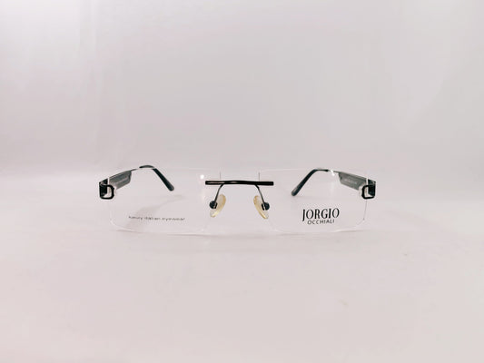 iDom Eyeglasses Rimless Rectangle Specs For Men 894679
