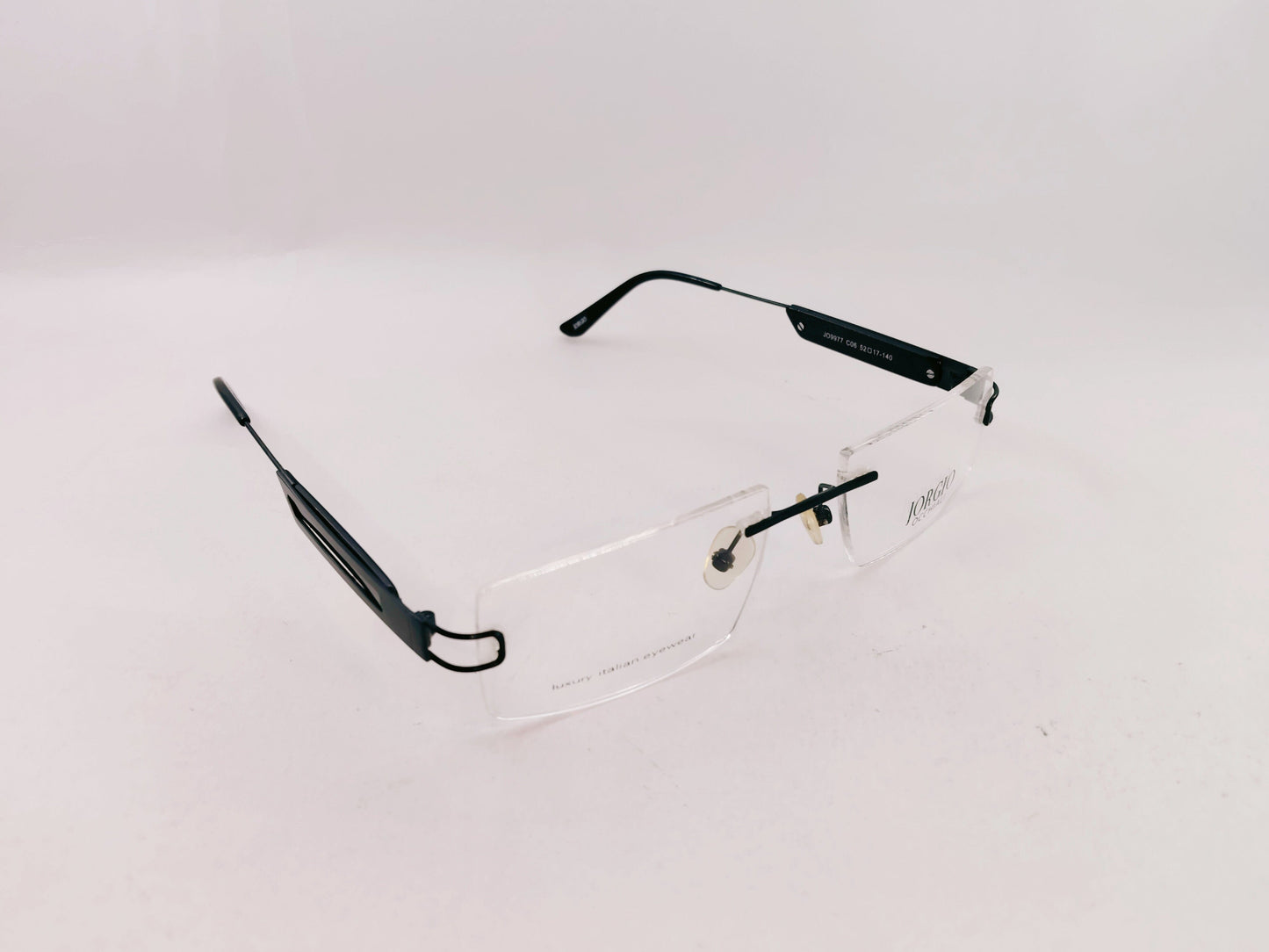 iDom Eyeglasses Rimless Rectangle Specs For Men 894679