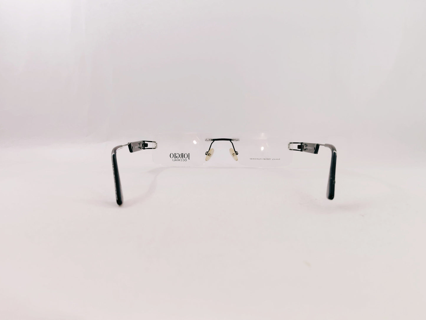 iDom Eyeglasses Rimless Rectangle Specs For Men 894679