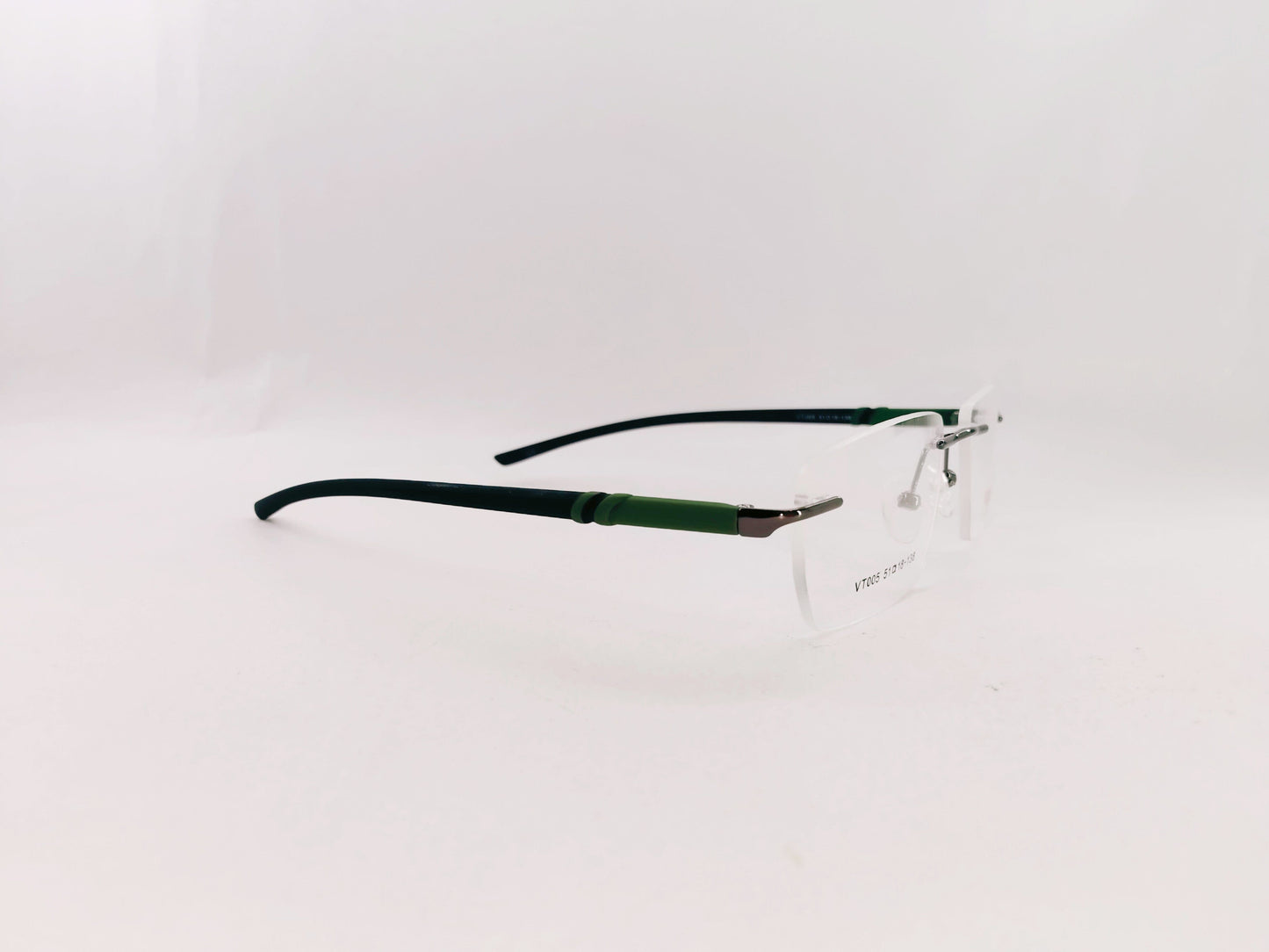 iDom Eyeglasses Rimless Rectangle Specs For Men 940558
