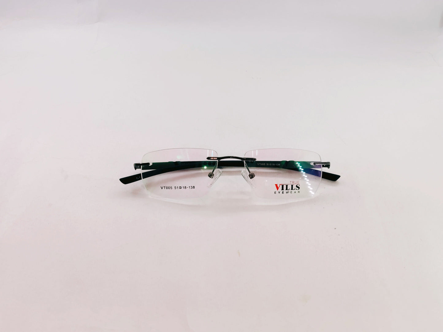iDom Eyeglasses Rimless Rectangle Specs For Men 940558