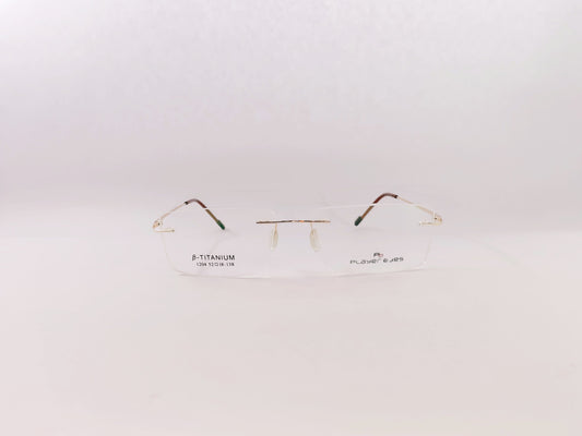 iDom Eyeglasses Rimless Rectangle Specs For Men & Women 179473