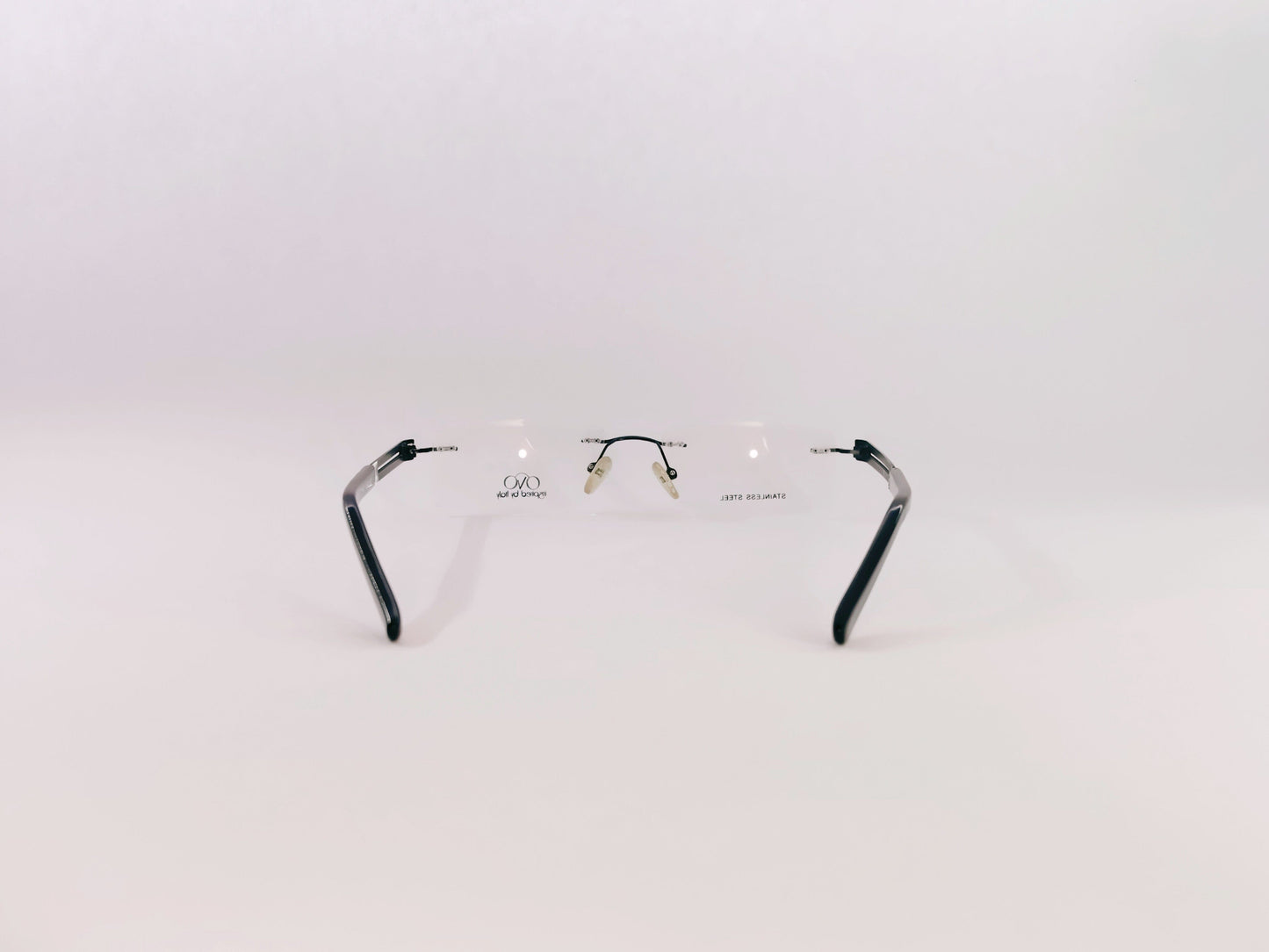 iDom Eyeglasses Rimless Rectangle Specs For Men & Women 205252