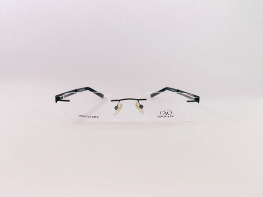 iDom Eyeglasses Rimless Rectangle Specs For Men & Women 205252