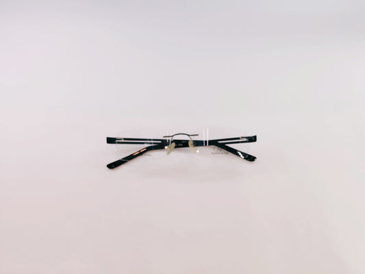 iDom Eyeglasses Rimless Rectangle Specs For Men & Women 205252