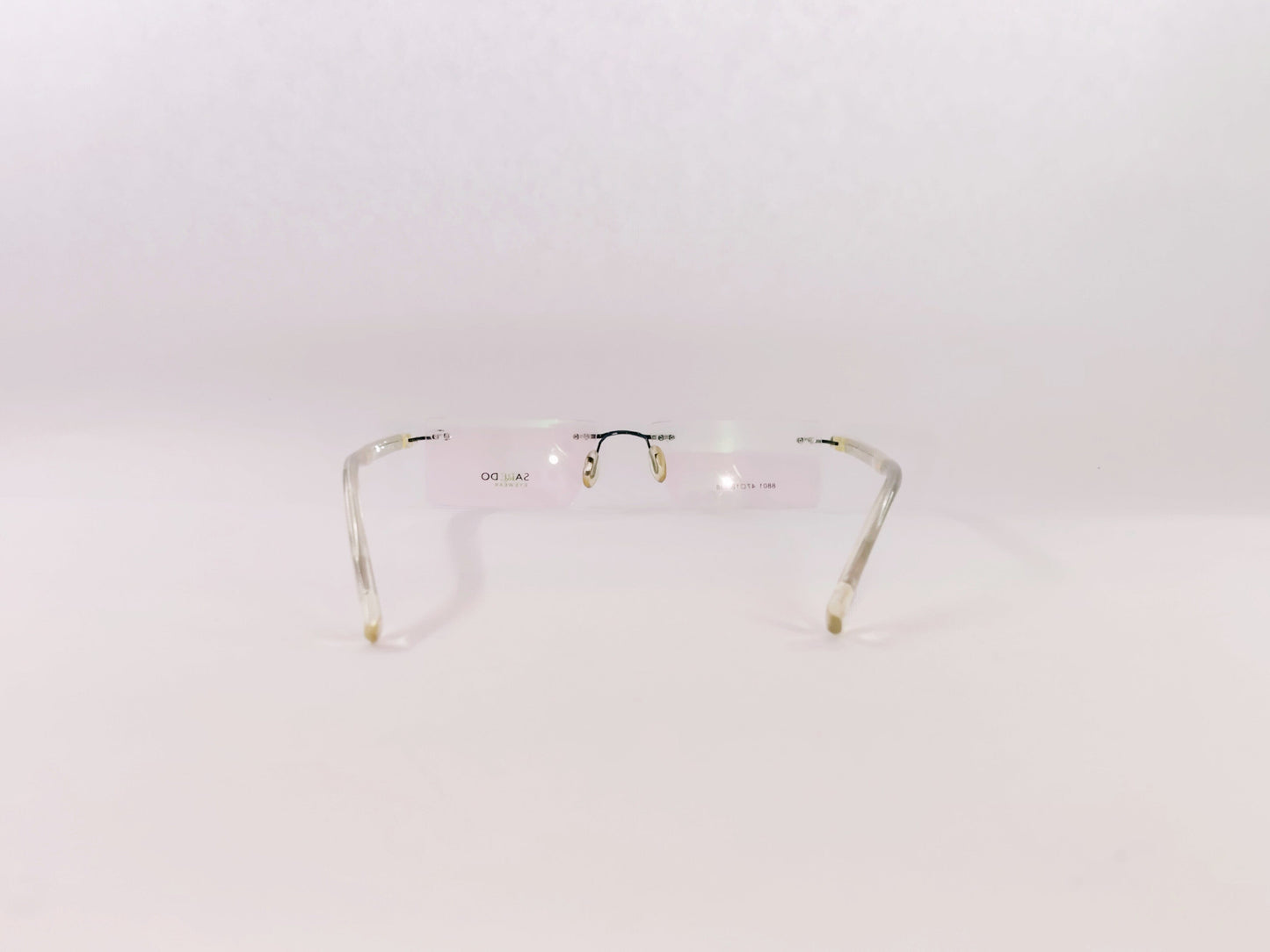 iDom Eyeglasses Rimless Rectangle Specs For Men & Women 252597