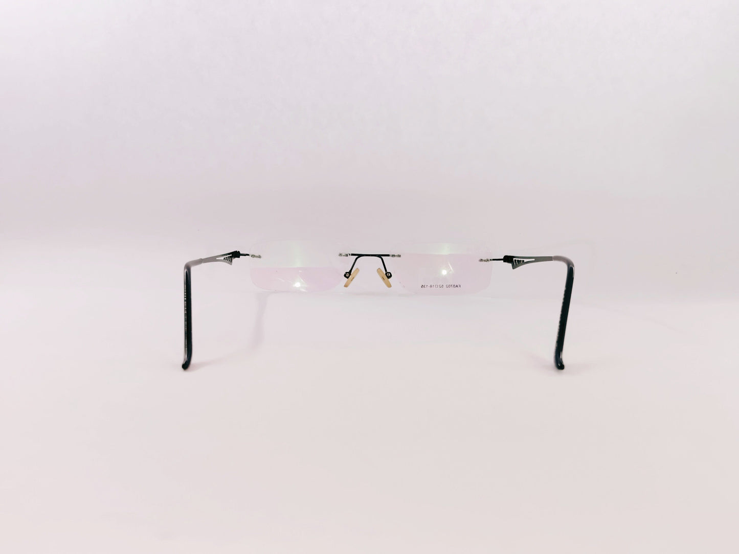 iDom Eyeglasses Rimless Rectangle Specs For Men & Women 271009