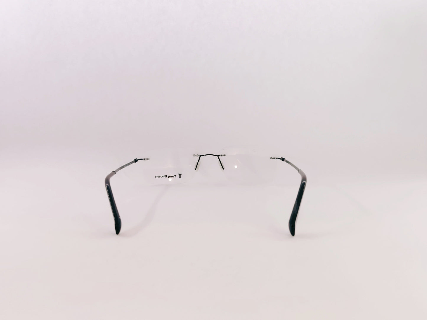 iDom Eyeglasses Rimless Rectangle Specs For Men & Women 319020