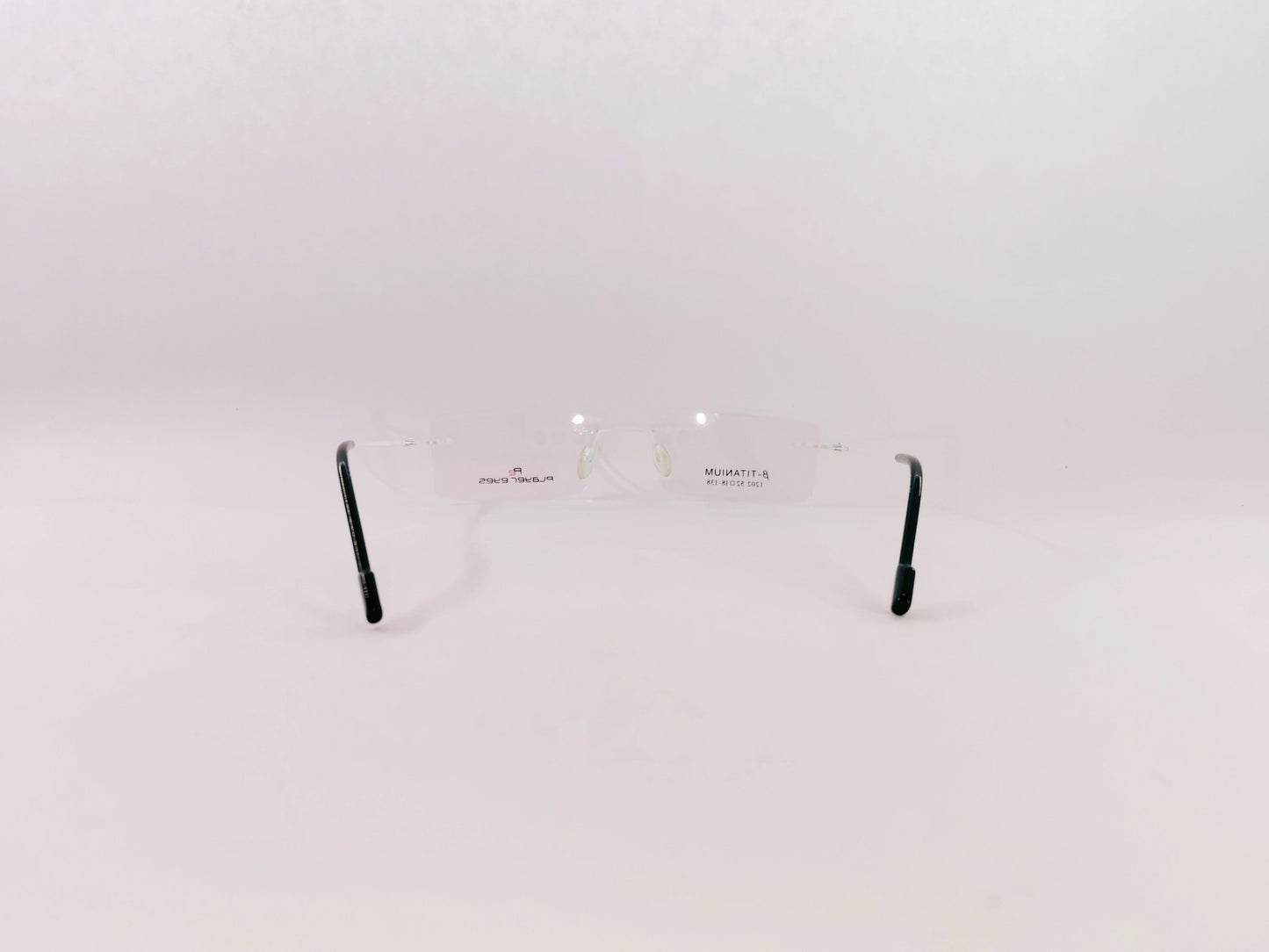 iDom Eyeglasses Rimless Rectangle Specs For Men & Women 319022