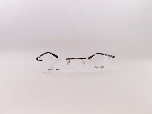 iDom Eyeglasses Rimless Rectangle Specs For Men & Women 335973