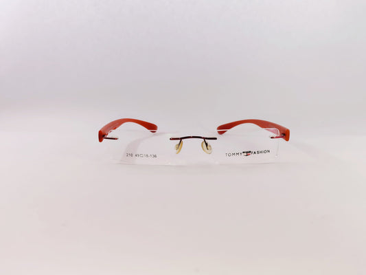 iDom Eyeglasses Rimless Rectangle Specs For Women 115348