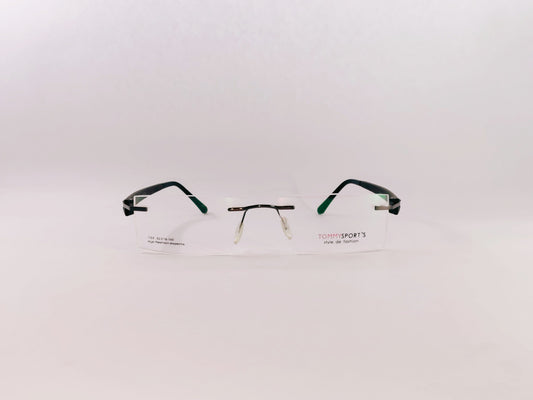 iDom Eyeglasses Rimless Rectangle Specs For Women 425411