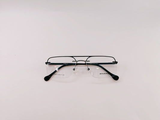 iDom Eyeglasses Rimless Square Specs For Men 115558