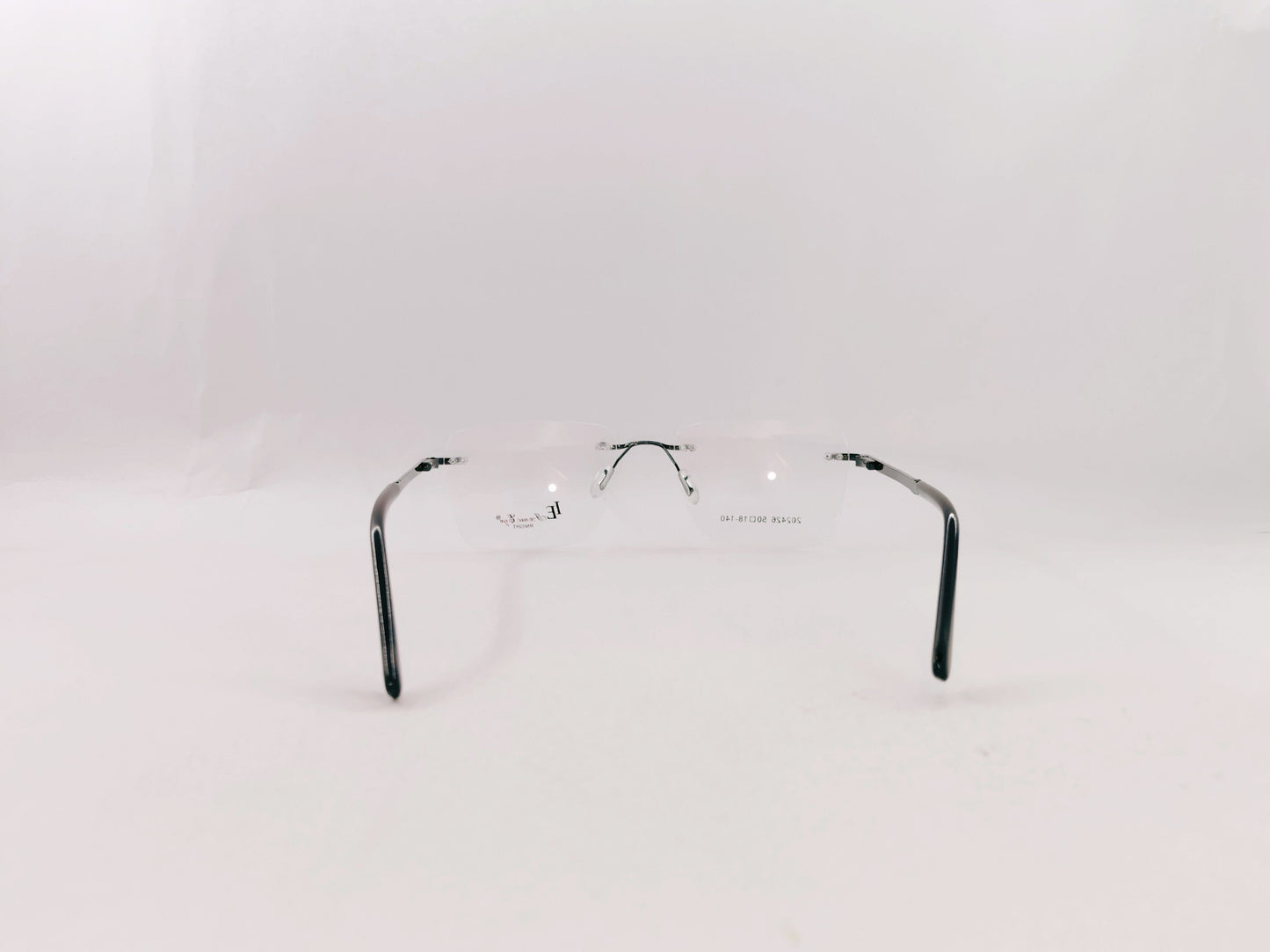 iDom Eyeglasses Rimless Square Specs For Men 121977