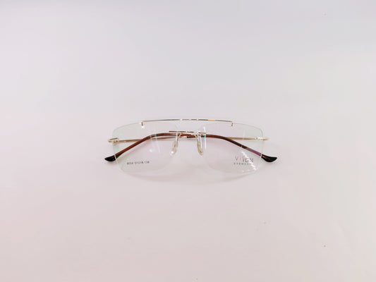 iDom Eyeglasses Rimless Square Specs For Men & Women 230271