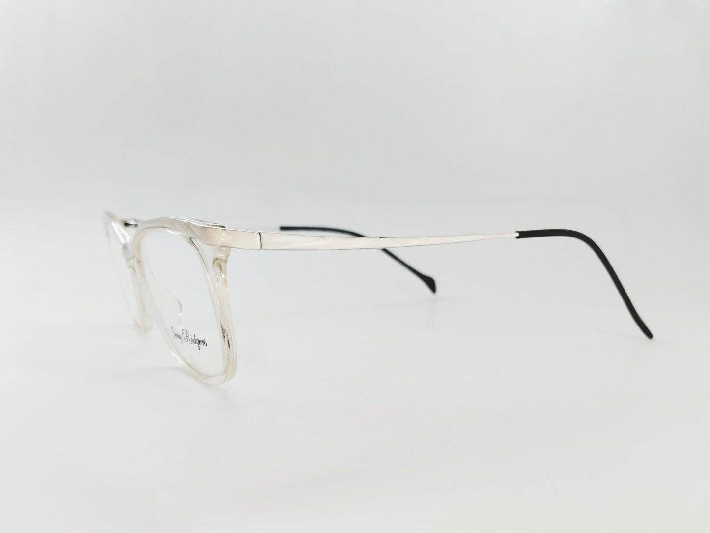 iDom Eyeglasses Transparent White Frame Cat-Eye Shape For Women 123135