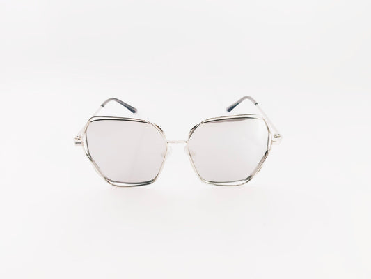 iDom Sunglasses Hexa Mirror Full Rim Sunglasses For Women 322717