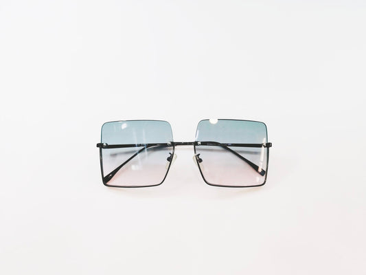 iDom Sunglasses Rimless Square Sunglasses For Women 280561