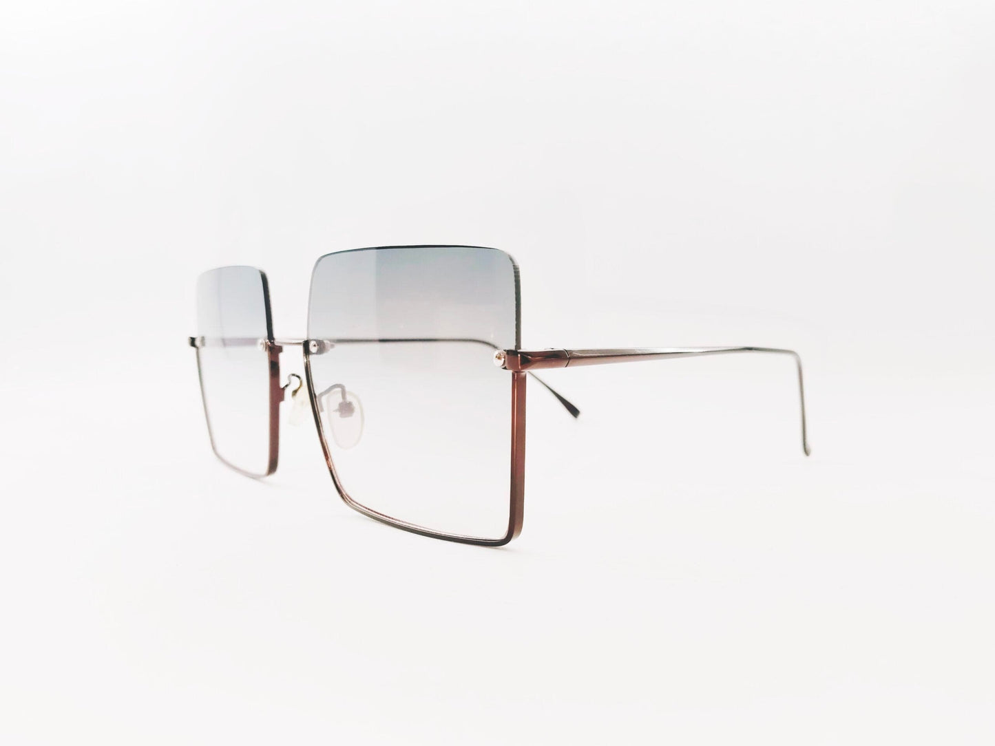 iDom Sunglasses Rimless Square Sunglasses For Women 280561