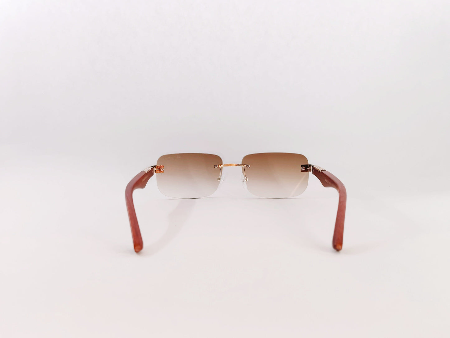 iDom Sunglasses Rimless Sunglasses Rectangle Shape For Men YT1029