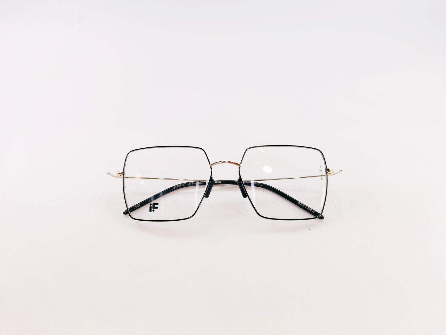 INTENSE FOCUS Eyeglasses Intense Focus Full Frame Square Shape For Men 370108
