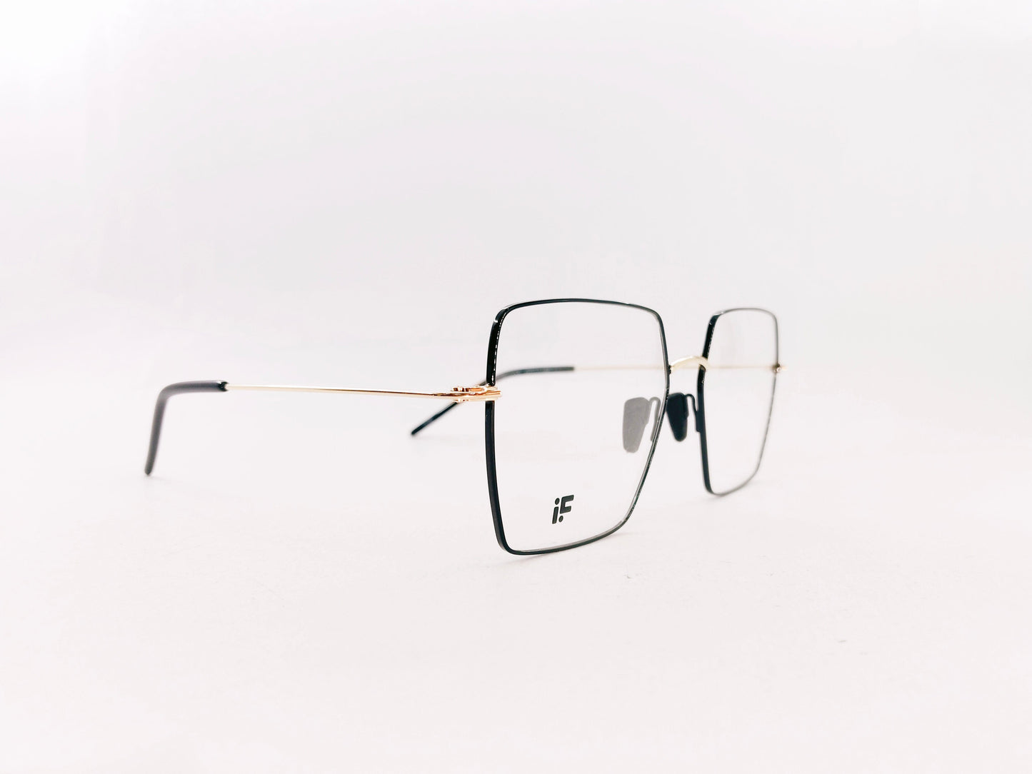 INTENSE FOCUS Eyeglasses Intense Focus Full Frame Square Shape For Men 370108