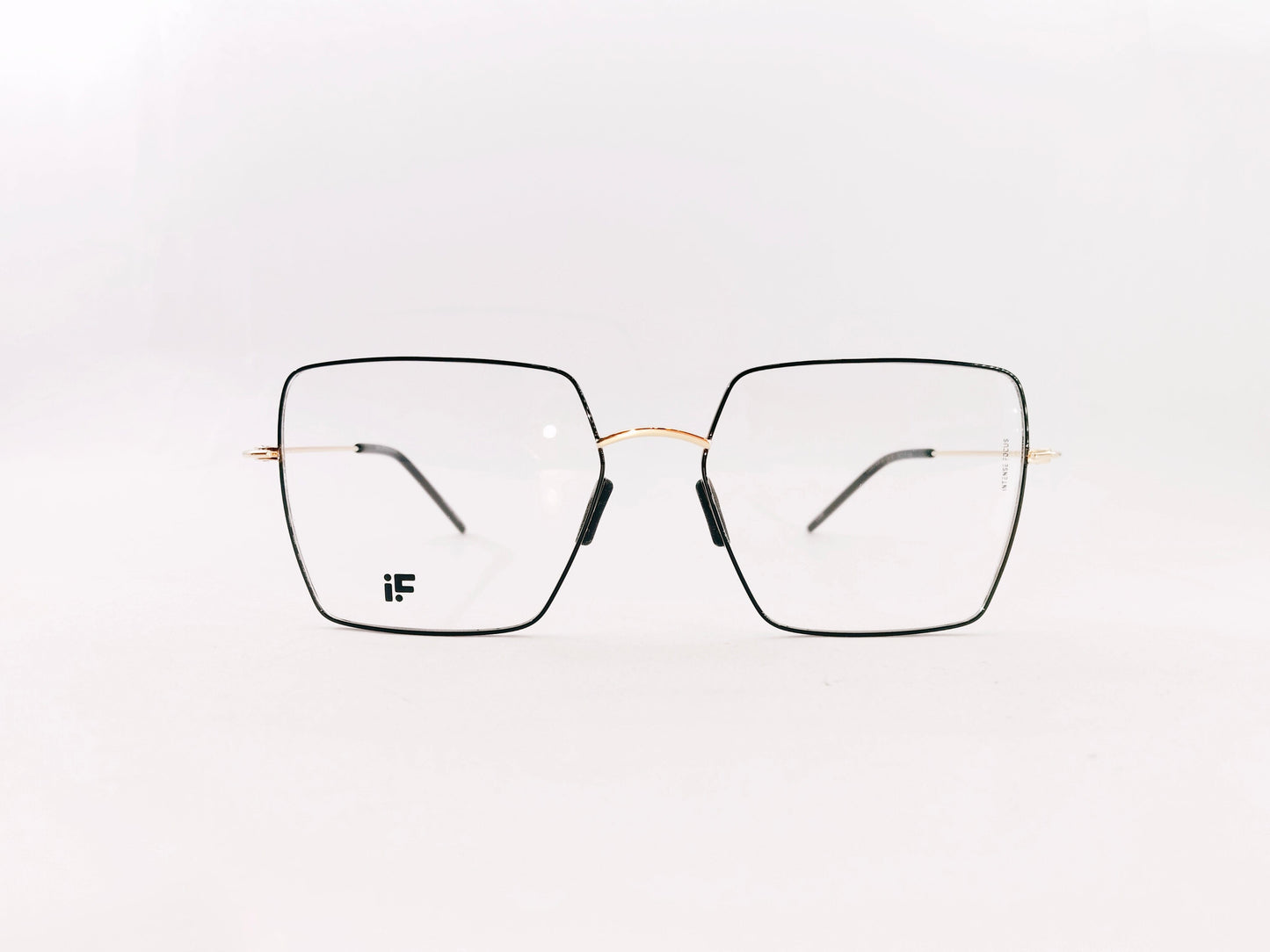 INTENSE FOCUS Eyeglasses Intense Focus Full Frame Square Shape For Men 370108