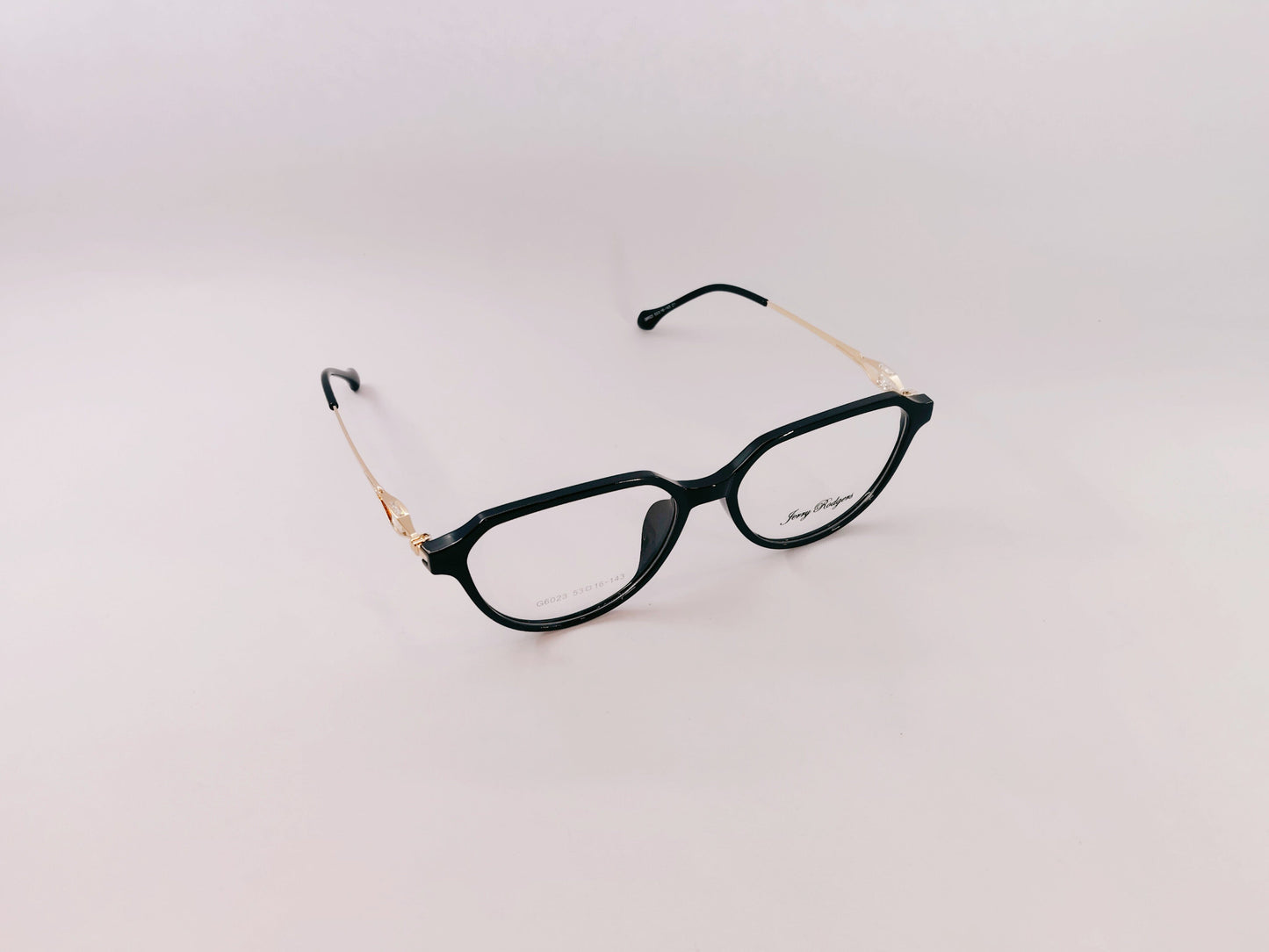 Jerry Rodgers Eyeglasses Jerry Rodgers Full Frame Cat-Eye Specs For Women G6023C1