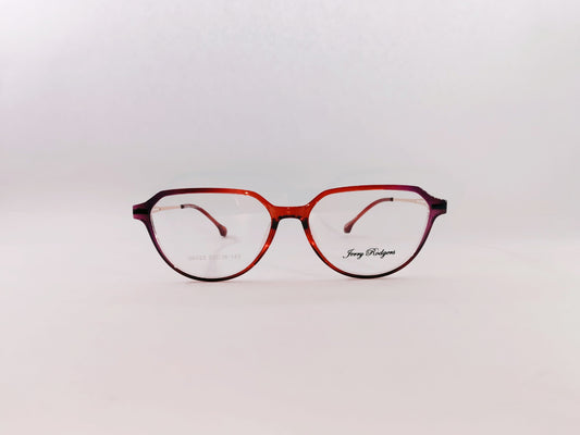 Jerry Rodgers Eyeglasses Jerry Rodgers Full Frame Cat-Eye Specs For Women G6023C3