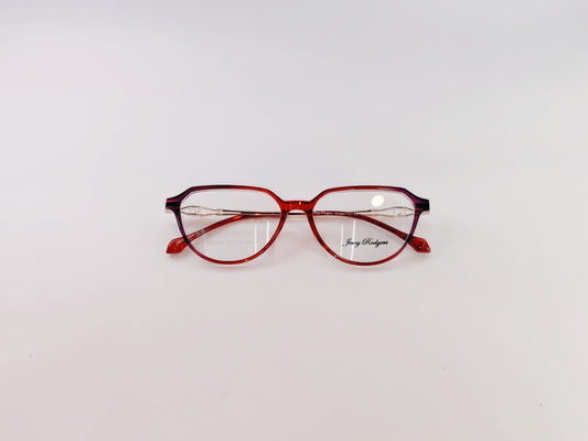 Jerry Rodgers Eyeglasses Jerry Rodgers Full Frame Cat-Eye Specs For Women G6023C3