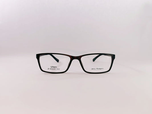 Jerry Rodgers Eyeglasses Jerry Rodgers Full Frame Rectangle Specs For Men & Women 3022C123