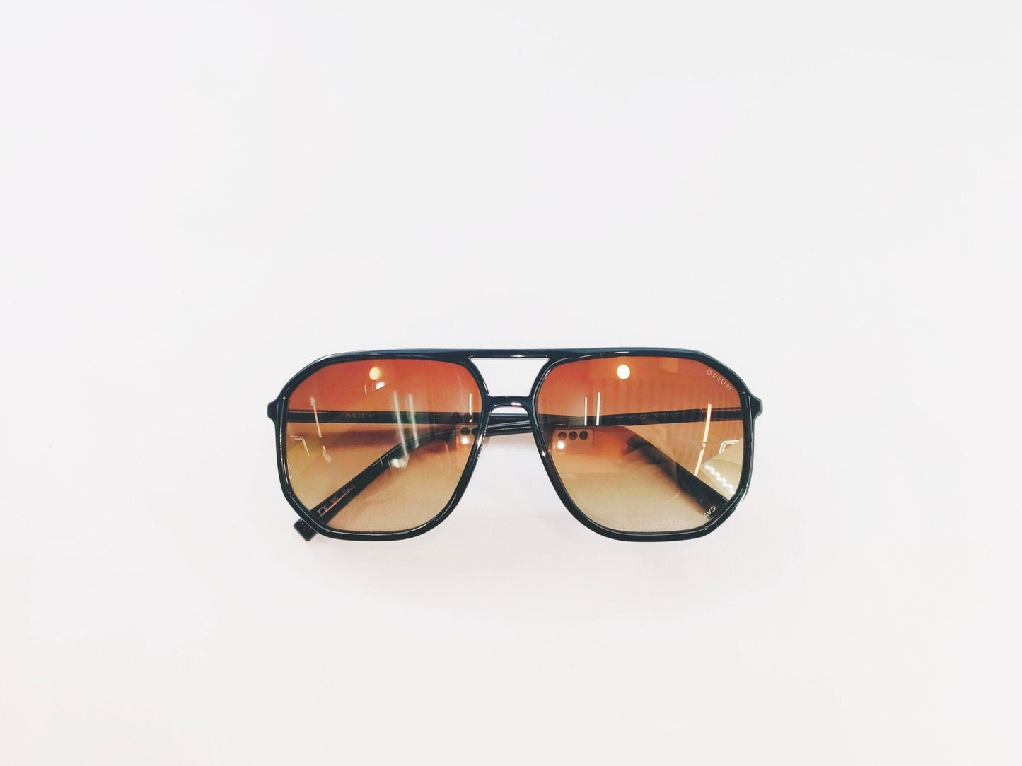 OPIUM Sunglasses OPIUM Full Rim Aviator Square Sunglasses For Men 01523