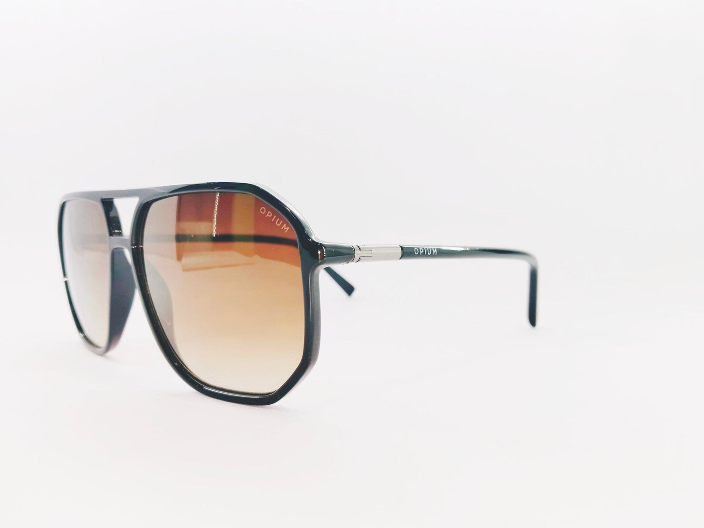 OPIUM Sunglasses OPIUM Full Rim Aviator Square Sunglasses For Men 01523