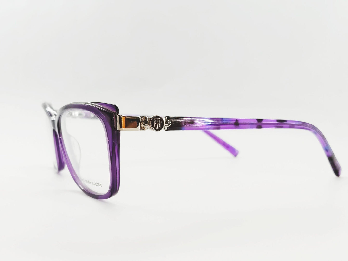Tommy Hilfiger Eyeglasses Tommy Hilfiger Cat-Eye Full Frame Specs For Women 144258