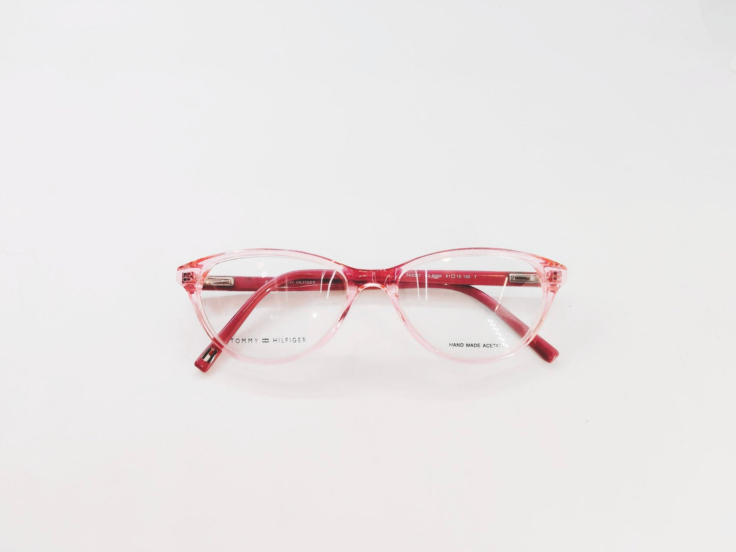 Tommy Hilfiger Eyeglasses Tommy Hilfiger Cat-Eye Full Frame Specs For Women 318059