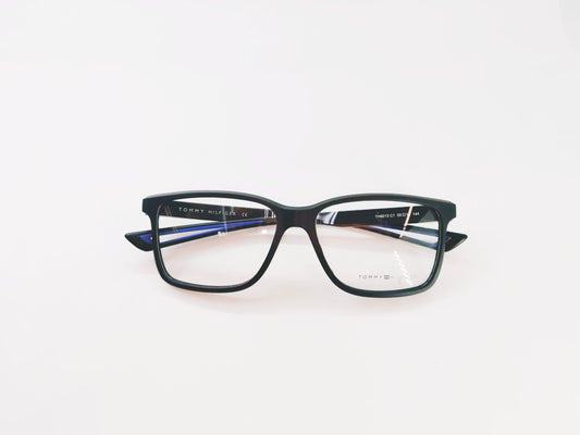 Tommy Hilfiger Eyeglasses Tommy Hilfiger Full Frame Rectangle Specs For Men & Women 297137