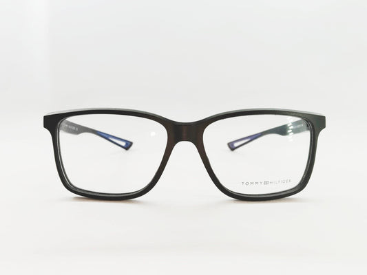 Tommy Hilfiger Eyeglasses Tommy Hilfiger Full Frame Rectangle Specs For Men & Women 297137