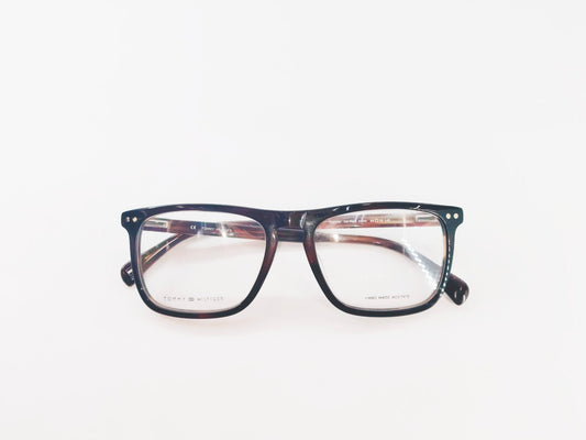 Tommy Hilfiger Eyeglasses Tommy Hilfiger Full Frame Square Specs For Men 177415