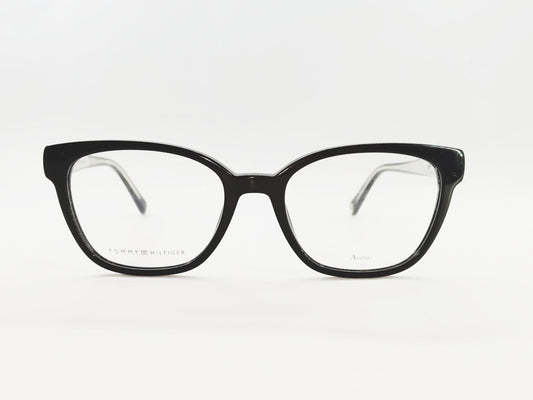 Tommy Hilfiger Eyeglasses Tommy Hilfiger Full Rim Cat-Eye Shape For Women 127675