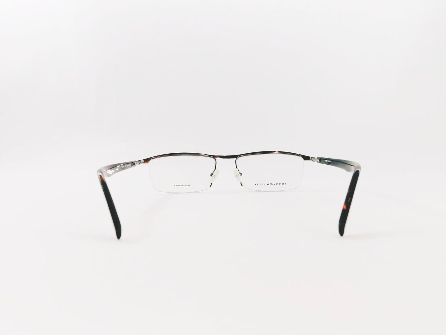 Tommy Hilfiger Eyeglasses Tommy Hilfiger Half Frame Rectangle Shape For Men 131230
