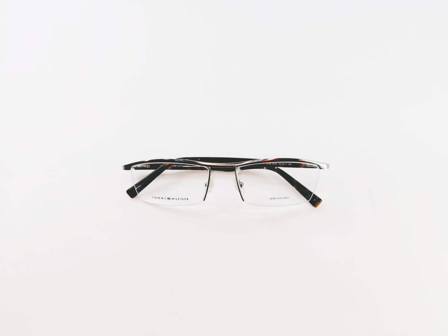 Tommy Hilfiger Eyeglasses Tommy Hilfiger Half Frame Rectangle Shape For Men 131230